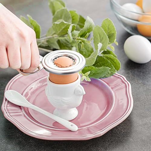 Décoration d'œufs, ciseaux à œufs en acier inoxydable, ouvre-œufs, coupe-œufs, passe au lave-vaisselle - Nail Gallerys