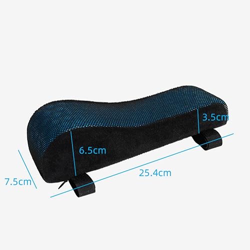 Tonone Rembourrages du Accoudoir du Fauteuil, 2 pièces Mousse à Mémoire Protège-Accoudoirs Coude Support Coussinets de Bras Chaise Accoudoirs Souple Oreiller - Nail Gallerys