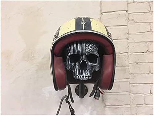 YFZCLYZAXET Support mural pour casque de moto Motif tête de mort - Nail Gallerys