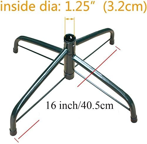EasyBravo Pieds de Sapin de Noël pour Arbres de 120-210 cm,Convient au Poteau de 1,0-3,2 cm(Nouveau Design) - Nail Gallerys