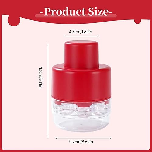 Outil De Piter Des Cerisiers, 7 Trous Retailage Cherry Core Pip, Dissolvant Portable Olive Olive Pitter, Fruit Stoner Gandoue À Libération Rapide Pour Les Raisins, Jujube - Nail Gallerys