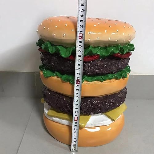 Otufan Petit Tabouret Alimentaire en Résine Peinte à la Main en Forme De Maïs De Hambourg, Tabouret Alimentaire Simulé, Tabouret à Langer Bas pour Salon, Chambre à Coucher(#1) - Nail Gallerys