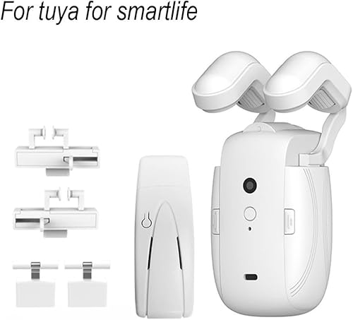 Ouvre-rideau automatique WIFI, dispositif de contrôle intelligent de rideau pour rails romains et en forme de T, facile à utiliser avec la fonctionnalité Wi-Fi Tuya (1 pièce) - Nail Gallerys