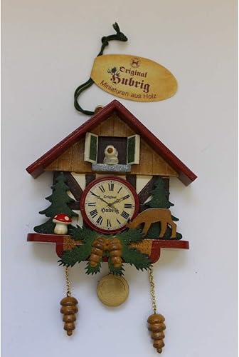 Hubrig Volkskunst Horloge à Coucou en Forme d'arbre - Forêt - Nail Gallerys