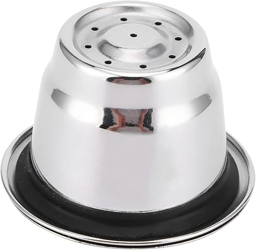 Uadme Lot de 4 capsules réutilisables en acier inoxydable pour machine à café - Nail Gallerys