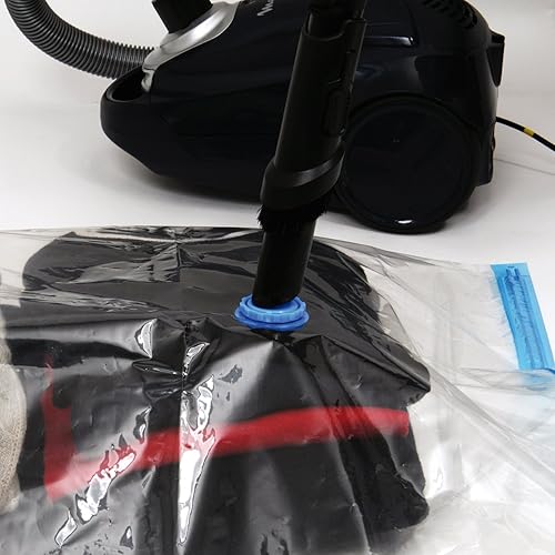 MSV Housse Parfumée Lavande Gain de Place Vide d'air 80x110cm Transparent - Nail Gallerys