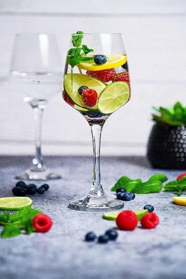 Glasmark Krosno A Rouge Ensemble De 6 s À Rouge De À Blanc Transparent 360Ml - Nail Gallerys