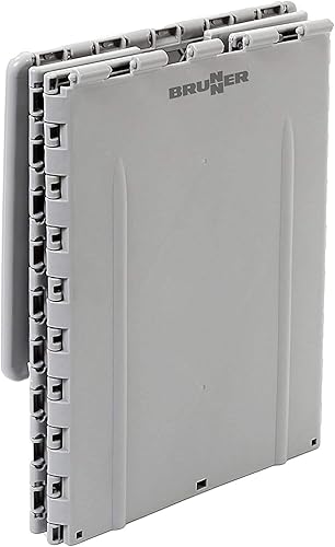 Poubelle pliable BRUNNER Splitter grise (l'emballage peut varier) - Nail Gallerys