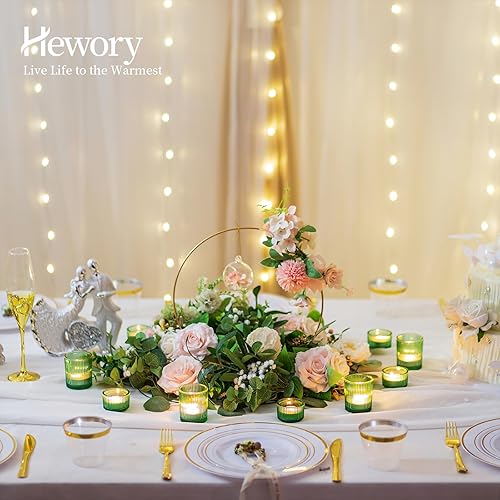 Porte-Bougies à Réchaud Hewory en Verre : Porte-Bougies à Réchaud 24pcs Porte-Bougies à Réchaud Transparent pour Centre De Table, Porte-Bougies à Réchaud en Verre pour Le Mariage, Le Salon, la Maison - Nail Gallerys