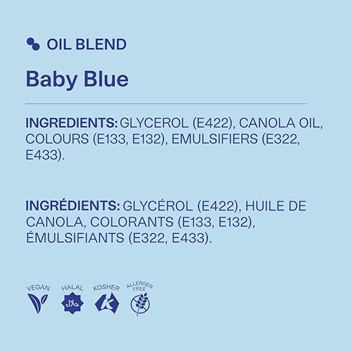 Colour Mill Oil Blend Baby Blue 20 ml - Nail Gallerys