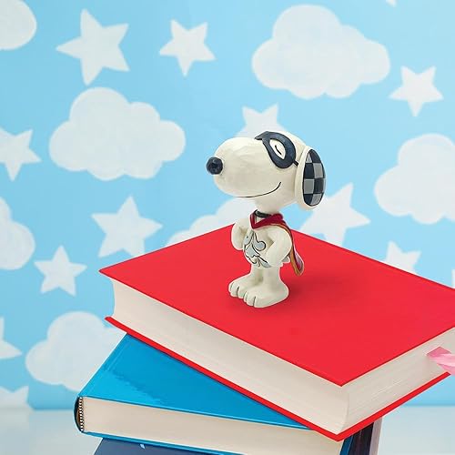 Peanuts by Jim Shore Mini Figurine Snoopy Superhero - Nail Gallerys