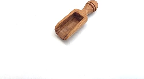 Mini pelle à sel en bois d'olivier 6 cm - Nail Gallerys