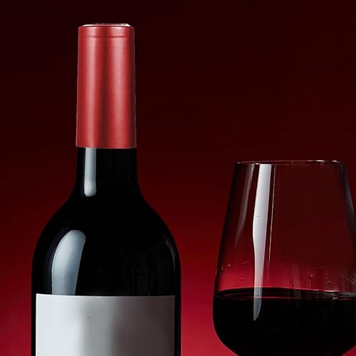 150pcs Capsules de bouteille de vin Capsules de rétrécissement thermique PVC Bouteille de vin Caps d'enveloppe de sceau rétractable pour caves à vin - Nail Gallerys