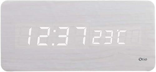 Thermomètre cube affichage invisible - rectangulaire blanc - Otio - Nail Gallerys