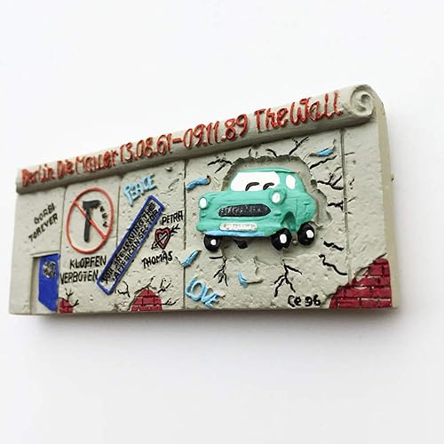 Wedare Magnet Souvenir Berlin Allemagne Berlin Mur 3D Aimant pour Réfrigérateur Touriste Souvenirs Résine Magnétique Autocollants Aimant pour Réfrigérateur Maison & Cuisine Décoration de La Chine - Nail Gallerys