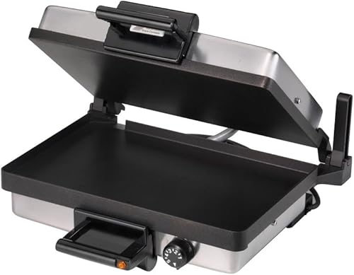 Silex 2439 Grill et plaque de cuisson en acier inoxydable 2000 W - Nail Gallerys