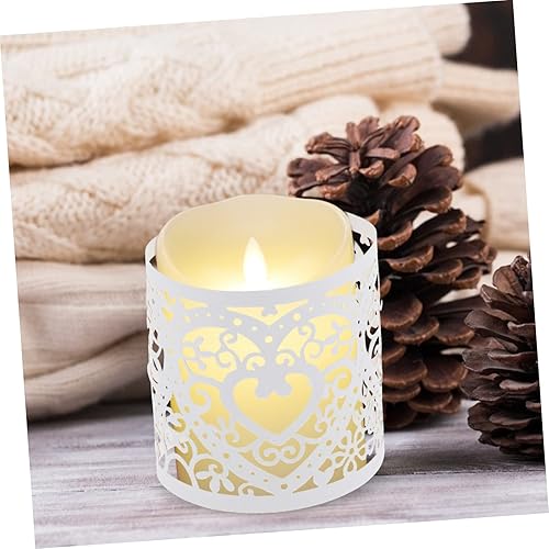 Cabilock Lot De 50 Bougies Chauffe-plat À Led Couvercle Votif Creux Pour Décoration De Fêtes - Nail Gallerys