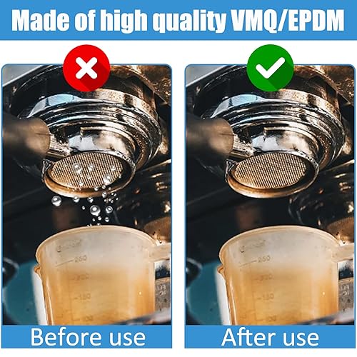 Lot de 45 joints toriques pour Philips Saeco et 5 kits de nettoyage pour machine à café Philips Saeco - Joints toriques pour valve de support - Valve à vapeur - Valve d'écoulement de la machine à café - Nail Gallerys