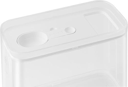 ZWILLING Fresh et Save Cube Accessoire 4-en-1 M, avec Cuillère Doseuse, pour Les Contenants Cube de Taille M/2M/3M, en Plastique sans Bpa, Blanc - Nail Gallerys
