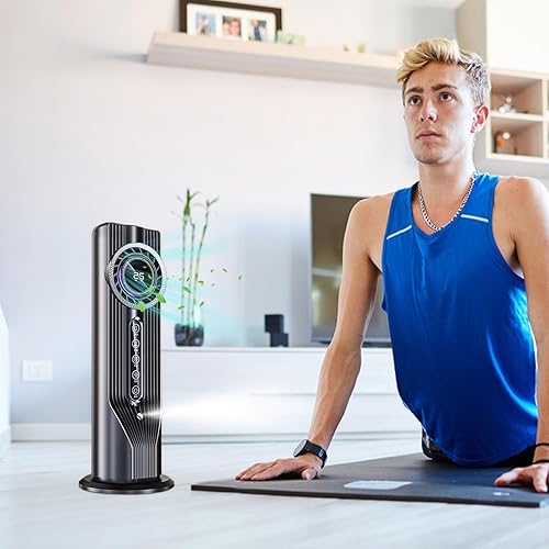 Climatiseur Mobile Pour Chambre,Ventilateur Rafraîchisseur d'Air Évaporatif Personnel - Rafraîchisseur Personnel Miniature Ventilateur de Bureau pour Chambre, Voiture, Camping, Tente et Espaces Restre - Nail Gallerys