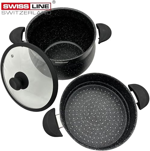 Swiss Line Couscous Pot 6L - Noir - Aluminium - Nail Gallerys