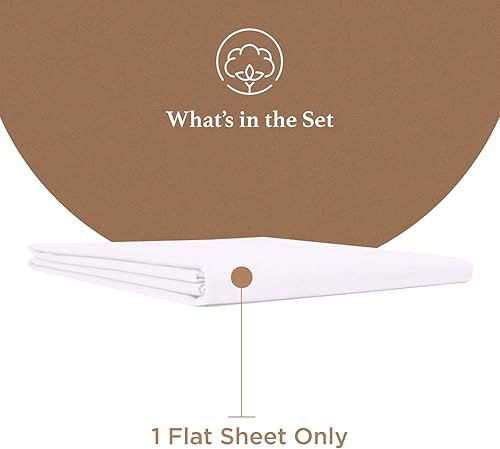 Good Sleep Bedding Draps de lit plats, drap plat en coton doux, drap plat en armure satin double, drap plat de qualité hôtelière - Draps plats gris clair - Nail Gallerys