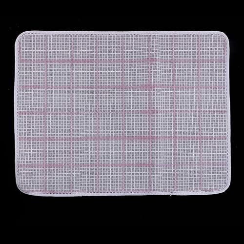 Tubayia Lot de 2 tapis à nouer motif fleurs chien point de croix DIY tapis bricolage kit cadeau - Nail Gallerys