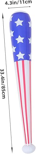 SUPVOX 3Pièces Battes De Baseball Gonflables Accessoires De Fête Pour Événements Patriotiques Décorations Indépendance Usa Amusants - Nail Gallerys
