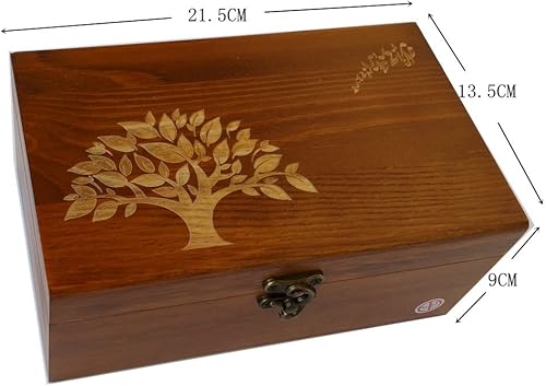 DDXTJ-DMM Panier à couture en bois/boîte à couture avec kit de couture Accessoires - Nail Gallerys