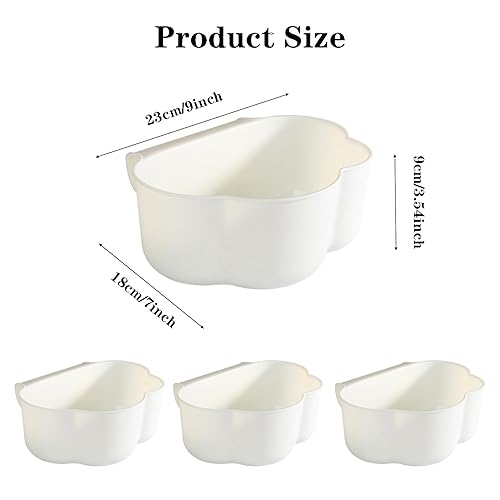 Half Forest 4 Pièces Poubelle De Cuisine Poubelle Suspendue Forme De Nuage, Design Suspendu Pour Une Utilisation Dans La Cuisine, La Chambre, La Salle De Bain, Le Camping, Le Bureau - Nail Gallerys