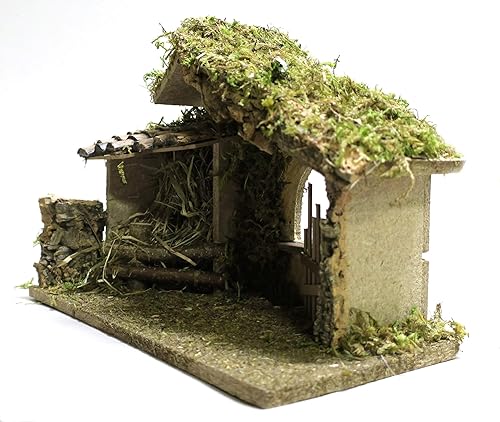 Ferrari & Arrighetti Bertoni Cabane Vide en Bois avec clôture, Multicolore, Taille Unique - Nail Gallerys