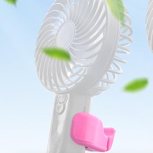 Handheld Fan Clip Holder Parasol - Secure and Stable Grip Small Refracte Mand F-ANS CLLIP | Anti-glissement cliip sur le pour parapluie | Portez un mini ventilateur bureau résistant poussettes - Nail Gallerys
