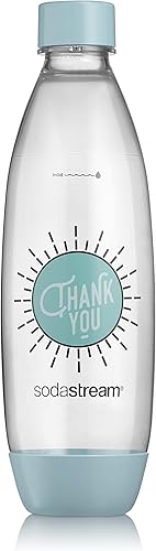 Sodastream Lot de 3 Bouteilles de Gazéification FUSE Vintage, Grand Modèle 1 L, Édition Limitée, Matière : PET, Sans BPA - Nail Gallerys