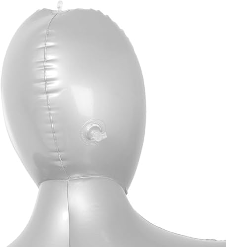 Besttoolifes Mannequin gonflable pour homme - 168 cm de haut - En PVC - Mannequin de tailleur pour vêtements, expositions, salons commerciaux - Flexible et portable - Nail Gallerys