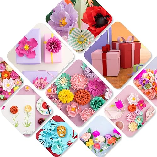 Larcenciel 100 Feuilles Papier de Soie Coloré pour Fête des Mères, papier d'emballage, feuilles de papier d'emballage pour papier de soie décoratif Art Craft, 10 couleurs, 66 x50CM - Nail Gallerys