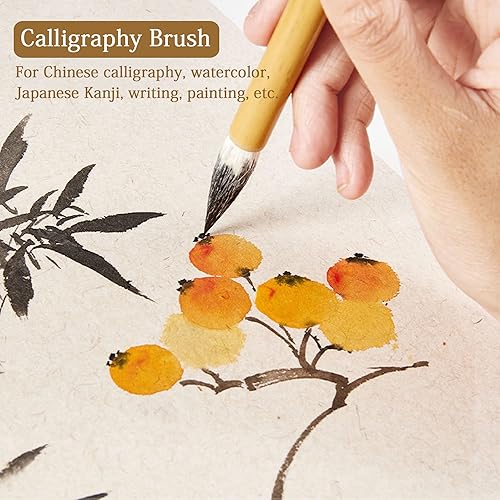 XCSJ Set De 10 Pinceaux De Calligraphie Chinois, Qualité Supérieure, Pinceau De Calligraphie Chinoise Kanji Japonais Sumi, Peinture Kanji Outils De Calligraphie Pour Débutant, Étudiants - Nail Gallerys