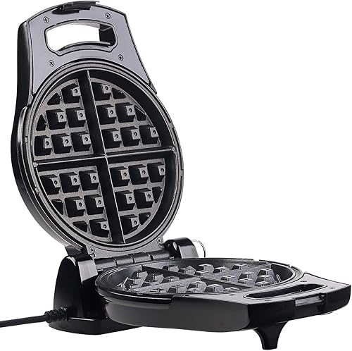 Gaufrier rond pivotant à température réglable [Rosenstein & Söhne] - Nail Gallerys