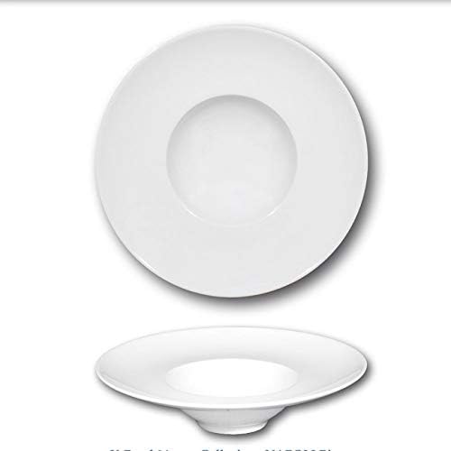 Assiette à risotto en porcelaine blanche - D 24 cm - Napoli - Nail Gallerys