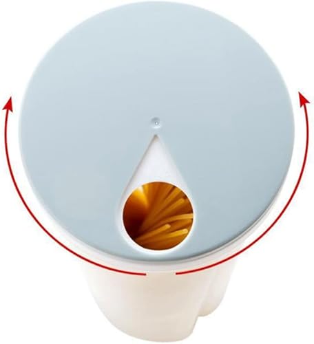Gardien de pâtes avec Trou de Mesure, contenants de Rangement Alimentaire hermétiques, Nouilles Spaghetti boîte de Rangement en Plastique pour Les Grains, pâtes, Nouilles - Nail Gallerys
