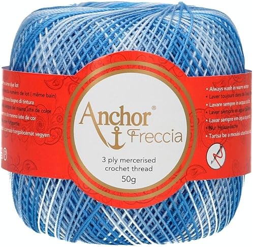 Anchor 4787012-09453 Fil à crochet en coton Multicolore - Nail Gallerys