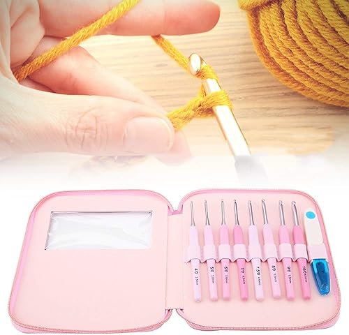 Pcs Gradient Color Crochet, Etimo Crochet Crochets Crochet Hook Set Aiguilles À Tricoter Points Avec Poignée Douce Colorée - Nail Gallerys