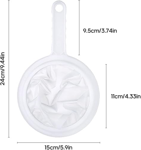 Filtres à Mailles Fines Filtre à Tamis Fin Alimentaire Tamis Plastique Mailles Filtres à de Cuisine Filtre à Passoire Compatible - Nail Gallerys