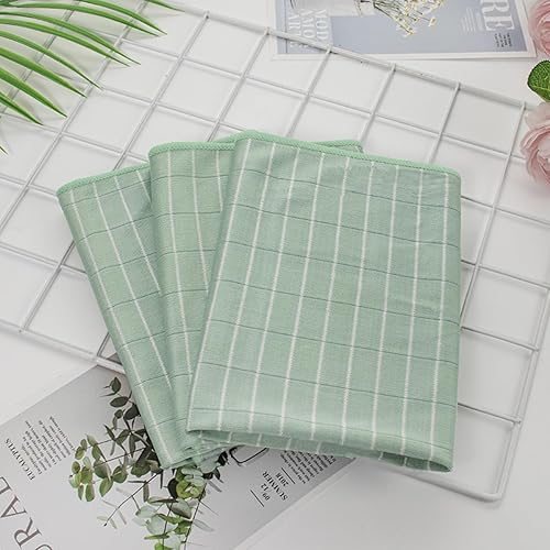 Lot de 20 Chiffons de Nettoyage en Bambou,Chiffon vitre, Chiffon Microfibres en Bambou 40x50cm, nettoie Toutes Les Surfaces sans Trace pour Nettoyer Les Traces sur Vitres, Voiture - Nail Gallerys