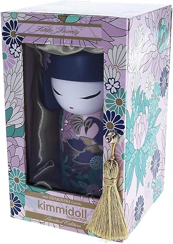 Kokeshi Kimmidoll 15cm édition limitée Satoko - sincérité - Nail Gallerys