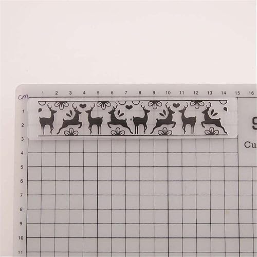 GIVBRO Matrices de gaufrage de Noël en plastique avec motifs étoiles pour bricolage, scrapbooking, décoration, fabrication de cartes de vœux - Nail Gallerys