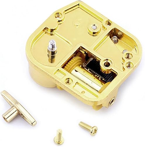 LICHENGTAI Mouvement de Mécanisme Musical, Mouvement d'horlogerie doré pour boîte à Musique DIY, Mecanisme Boite a Musique, Musicales en Mouvement pour Noël Anniversaire - Nail Gallerys