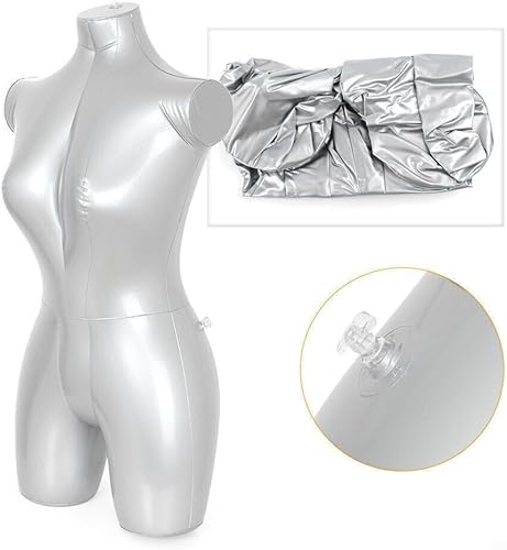 Mannequin gonflable en PVC pour femme, 84 cm de hauteur - Nail Gallerys