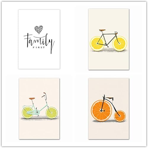 HJOSWVNS Poster Mural Vélo Jaune Citron Toile Peinture Decoration Murale Tableau Decoration Murale Salon Chambre Tableau Peinture Moderne Affiche Murale Impression sur Toile Sans Cadre 50x70cm - Nail Gallerys