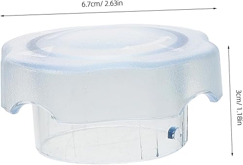 GLEAVI 64oz Couvercle Transparent Pour Conteneur De Mixeur Remplacement Et Compatible Facile À Installer Surveiller Le Mélange - Nail Gallerys