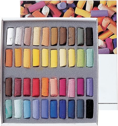 Savoir Faire Sennelier Soft Lot de 40 demi-bâtons de pastels - Nail Gallerys